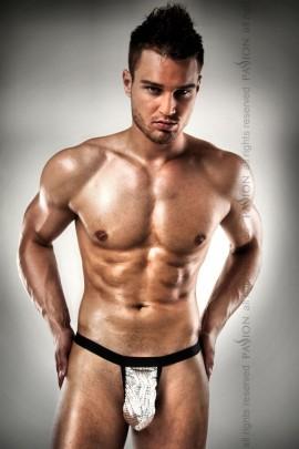 Men's Thongs with Brilliant Gulfik Passion 015 Thong Silver L / XL