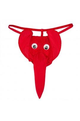 Чоловічі еротичні труси Слонік Червоні