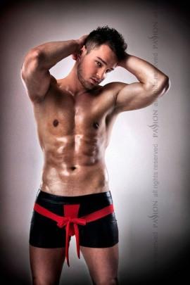 Brilliant Men's Shorts with Passion 001 Short Black S / M Bow