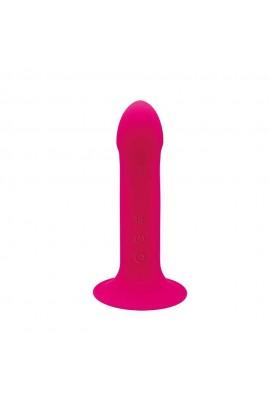 Двошаровий ділдо з вібрацією Adrien Lastic Hitsens 2 Pink, відмінно для страпона, макс діаметр 4 см,