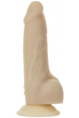 Dildo with vibration and rotation Naked addiction chris 7 ″ Rotating & vibrating dong, remote DC
