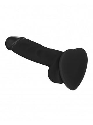 Strap-On-Me SOFT REALISTIC DILDO Black - Size S