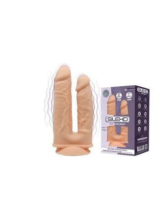 Double vibrating dildo SilexD Double Gusto Flesh Motor (Model 1 size 8