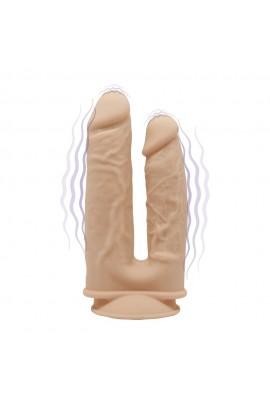 Double vibrating dildo SilexD Double Gusto Flesh Motor (Model 1 size 8