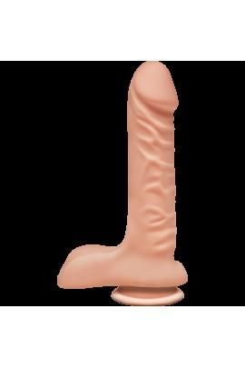 Фаллоимитатор Doc Johnson The D - Super D - 8 Inch With Balls - ULTRASKYN