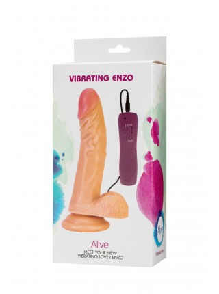 Alive Enzo Vibration Dildo