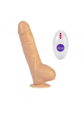 Dildo with vibration and rotation Alive Marco
