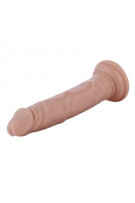 Реалистичный фаллоимитатор для секс-машин Hismith 7.5″ Flexible Silicone Dildo, система KlicLok
