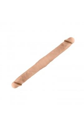 Фаллоимитатор двусторонний SIlexD Billy-Joe Double Dong S Flesh, двухслойный, силикон+Silexpan