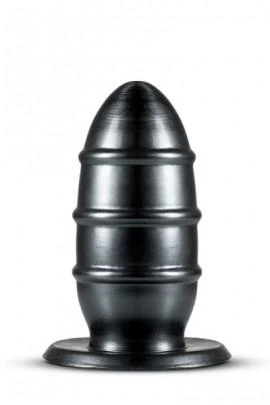 Большая анальная пробка JET FUC PLUG BLACK, 21х8,8см