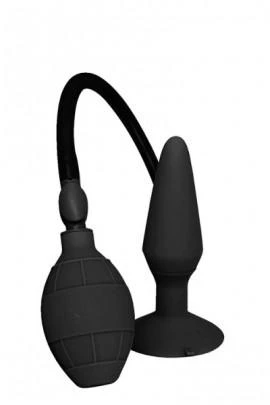 Надувна анальна пробка MENZSTUFF LARGE INFLATABLE PLUG, макс. діаметр до 10 см