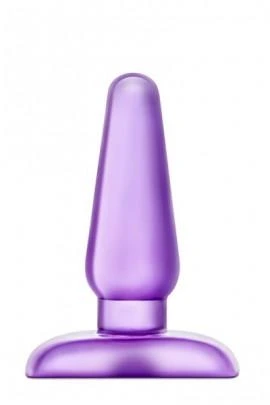 Анальная пробка ECLIPSE ANAL PLEASER Medium фиолетовый, 12х3,5см