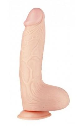 Большой фаллоимитатор на присоске FleshXLarge, 24 см