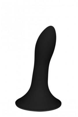 Термореактивный фаллоимитатор SOLID LOVE 5INCH BLACK, 13х3см