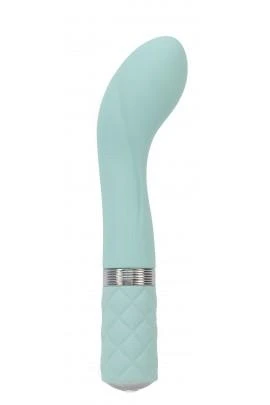 Вибратор PILLOW TALK - Sassy Teal с кристаллом Swarovski