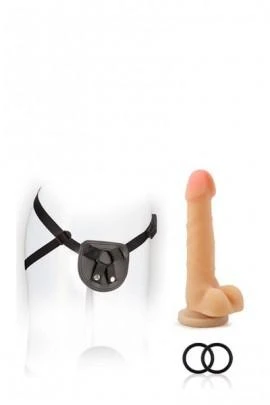 Страпон с поясом For You Harness Kit Cock