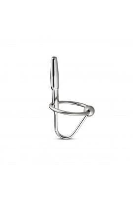 Urethral Stimulator Sinner Gear Unbendable - Sperm Stopper Hollow Ring, 2 Rings (2.5 cm and 3 cm)