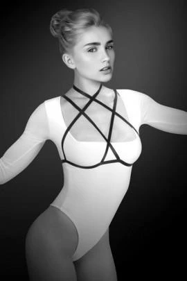 Эластичная портупея на грудь Bijoux Pour Toi - LOLA