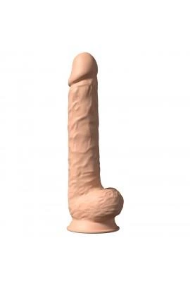Фаллоимитатор SilexD Kingston Flesh (MODEL 15in), двухслойный, силикон+Silexpan, диаметр 7 см