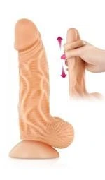 Фаллоимитатор с подвижной крайней плотью Real Body - Real JO