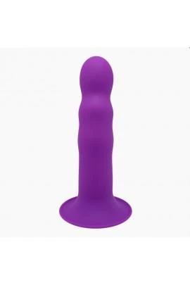 Дилдо с присоской Adrien Lastic Hitsens 3 Purple, 4,1х18,2см