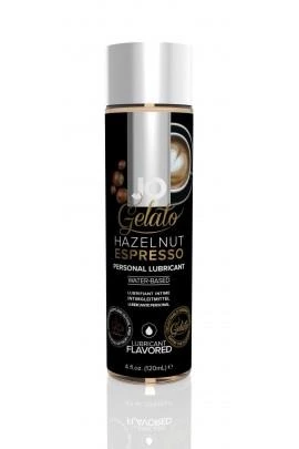 Змазка зі смаком горіхового еспресо System JO GELATO Hazelnut Espresso, 120мл