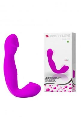 Fearless Strapon with Vibration Angelo Pretty Love