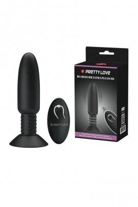 Анальная вибропробка с ротацией Pretty Love Extra Pleasure