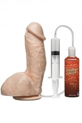Фаллоимитатор с эякуляцией Doc Johnson The Amazing Squirting Realistic Cock