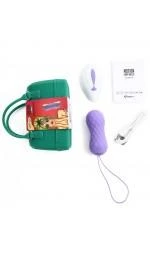 Вагинальные шарики с движениями вверх-вниз и вибрацией FeelzToys Motion Love Balls Jivy с пультом