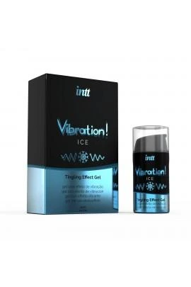 Жидкий вибратор-гель Intt Vibration Ice, 15мл