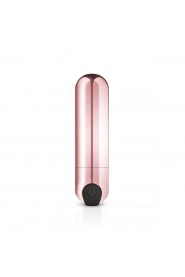 Вибропуля Rosy Gold - Nouveau Bullet Vibrator, перезаряжаемая