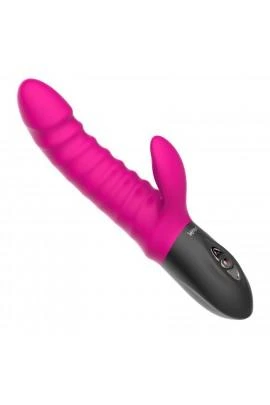 Пульсатор-кролик Leten Vibrator Passionate с подогревом и вибрацией клиторального отростка