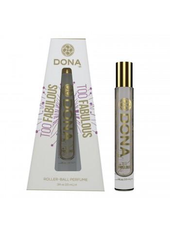 Женские духи с роликовым нанесением DONA Roll-On Perfume - Too Fabulous, 10мл