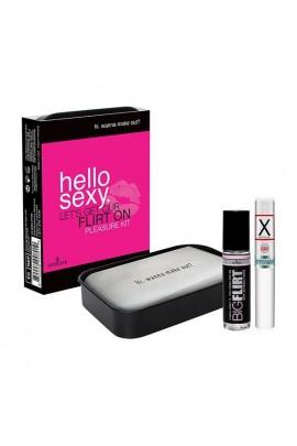 Gift Set for Flirt Sensuva Hello Sexy Stimulating Lip Balsam and Pheromones