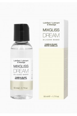 Лубрикант на силіконовій основі з ароматом білої камелії MixGliss DREAM - CAMELIA BLANC, 50мл