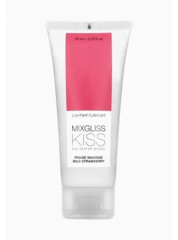 Лубрикант на водной основе MixGliss KISS Wild Strawberry (земляника), 70мл