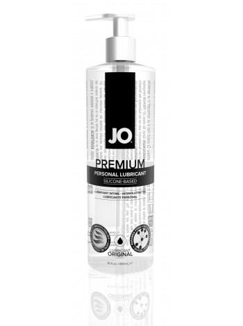 Lubricant without preservatives and fragrances, on silicone basis System Jo Premium - Original, 480ml