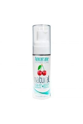 Лубрикант на водній основі з екстрактом фітопланктону Amoreane Cherry (50 мл), морський колаген