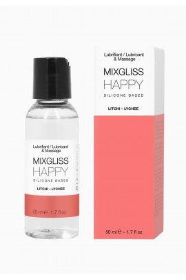Лубрикант на силиконовой основе с ароматом китайского личи, MixGliss HAPPY - LITCHI, 50мл