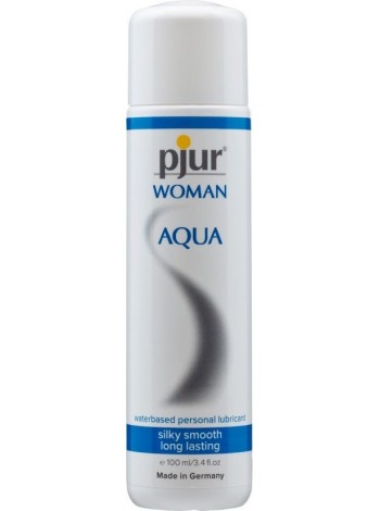 Лубрикант на водной основе pjur Woman Aqua - увлажнение и уход, 100мл