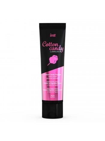 Oral lubricant with taste of sweet wool Intt Cotton Candy, 100ml