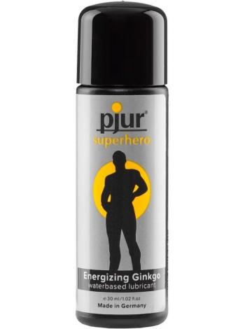 Lubrikant Prolrian with a heating effect of PJUR Superhero Glide 30 ml, Ginkgo Piloba extract