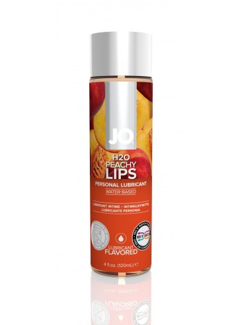 Смазка с ароматом персика System JO H2O - Peachy Lips, 120мл