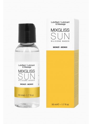 Lubricant on silicone based with Manoi oil aroma Mixgliss Sun Monoi, 50ml