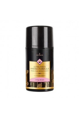 Thick cream-lubricant with sugar cottage Sensuva Ultrathick Hybrid Formula Cotton Candy, 50ml