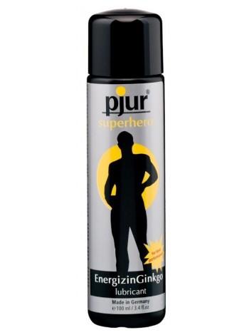 Lubricant Prolrian with a heating effect of PJUR Superhero Glide 100 ml, with ginkgo biloba extract