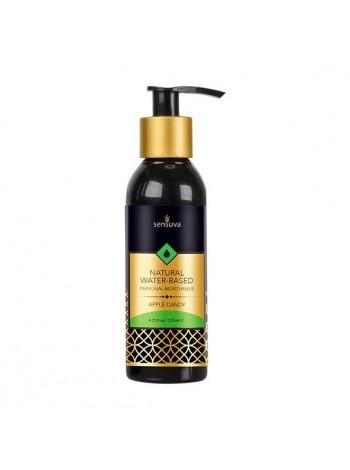 Lubrication with apple scent Sensuva Natural Water-Based Apple Candy, 125ml