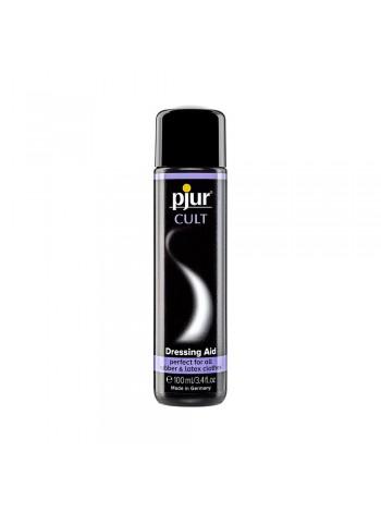 Latex and rubber pjur cult 100 ml, to facilitate putting fetish-ghost on the body