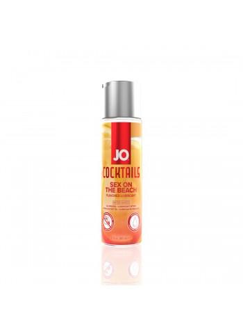 Water -based Lubricant System Jo Cocktails - Sex On The Beach without Sugar, Vegetable Glycerin (60